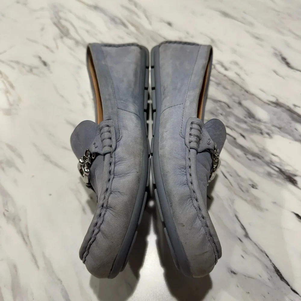 COACH Women’s Maegan Driver Loafer -‎ Bluebell/ Blue 9.5B - Picture 2 of 10